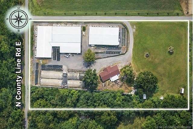 5 Acres of Land with Home for Sale in Fort Gibson, Oklahoma