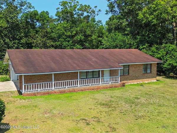 3.4 Acres of Land with Home for Sale in Wiggins, Mississippi