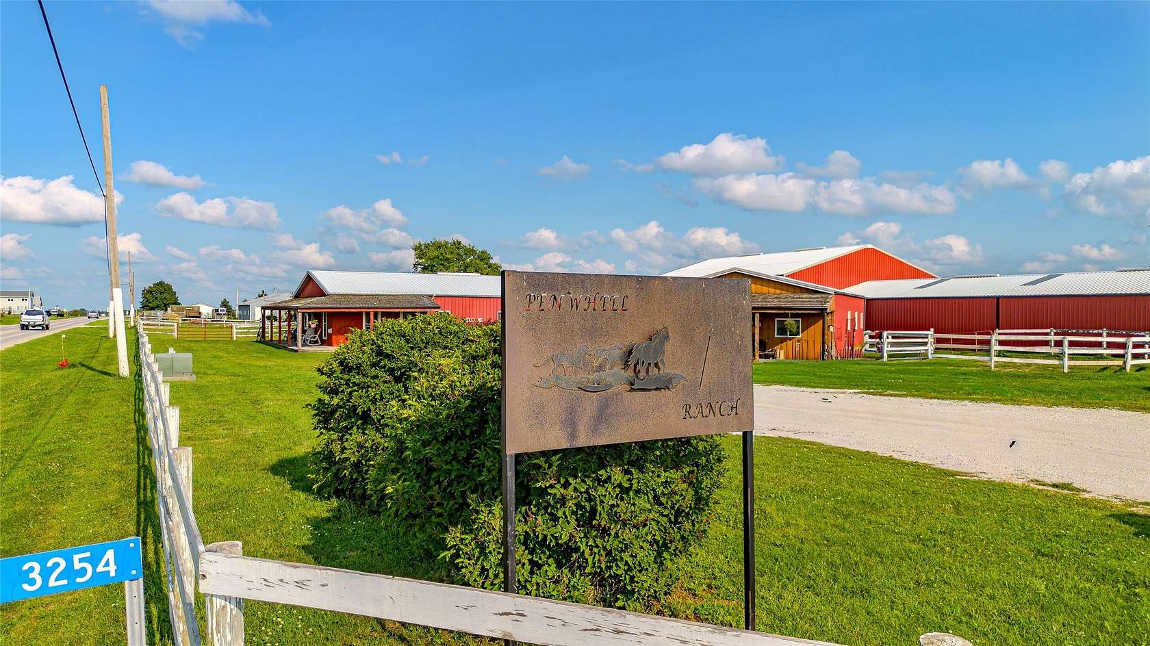 16 Acres of Land with Home for Sale in Stuart, Iowa