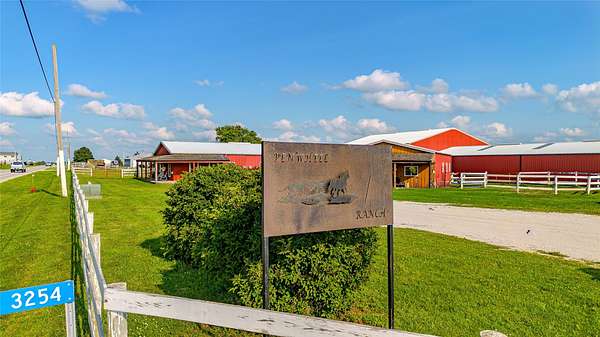 16 Acres of Land with Home for Sale in Stuart, Iowa