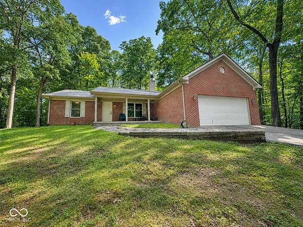 5.15 Acres of Land with Home for Sale in Morgantown, Indiana