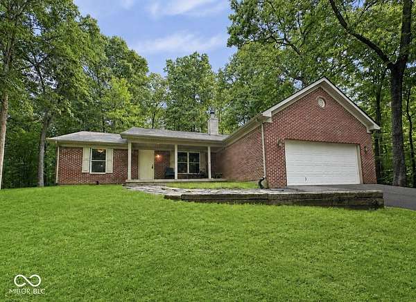 5.15 Acres of Land with Home for Sale in Morgantown, Indiana