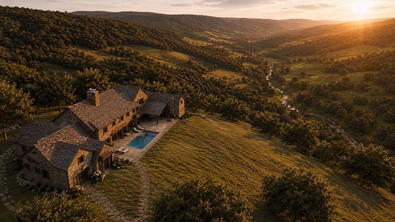 15.7 Acres of Land with Home for Sale in Thompson's Station, Tennessee