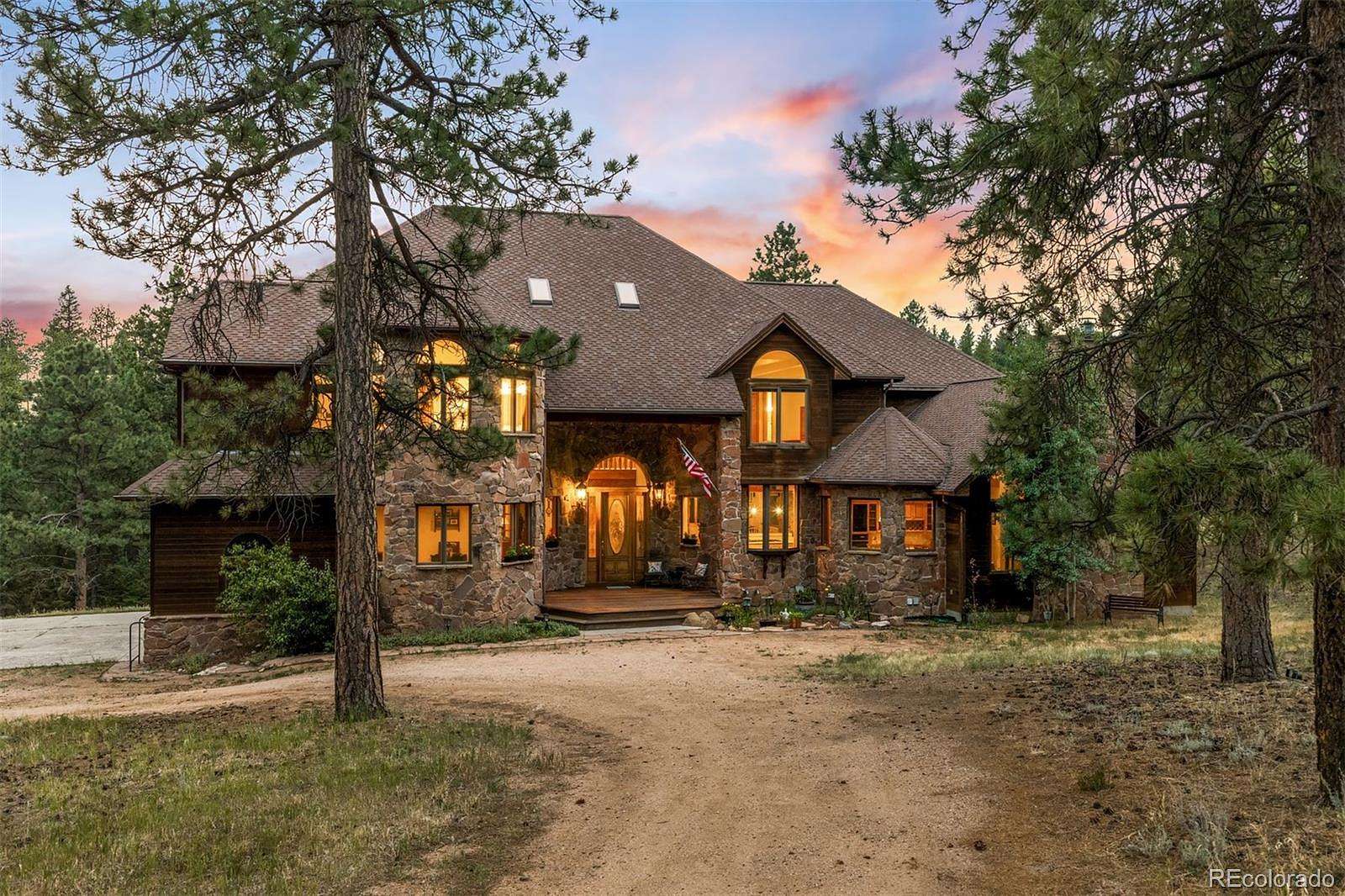 9.9 Acres of Land with Home for Sale in Buffalo Creek, Colorado