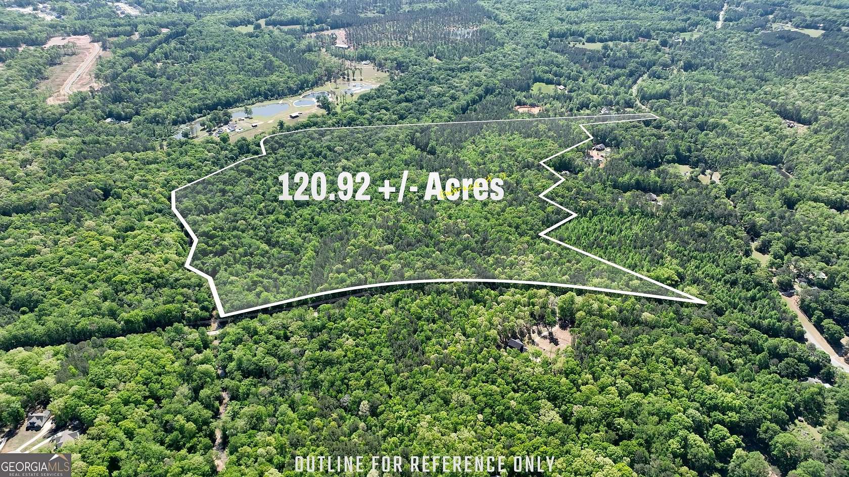 121 Acres of Recreational & Residential Land for Sale in Moreland, Georgia