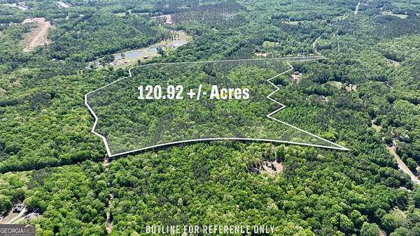 121 Acres of Recreational & Residential Land for Sale in Moreland, Georgia
