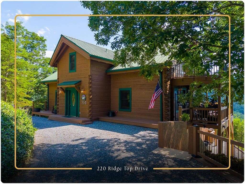 8.72 Acres of Land with Home for Sale in Bryson City, North Carolina