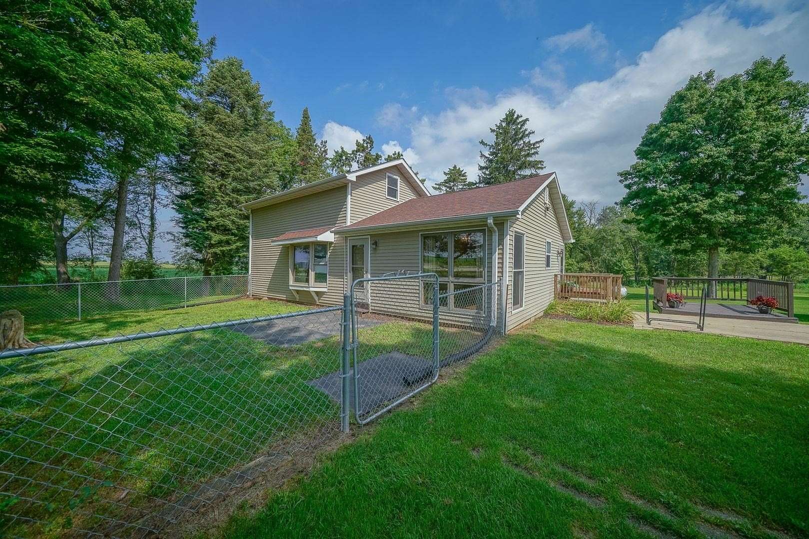 6.35 Acres of Land with Home for Sale in Pecatonica, Illinois