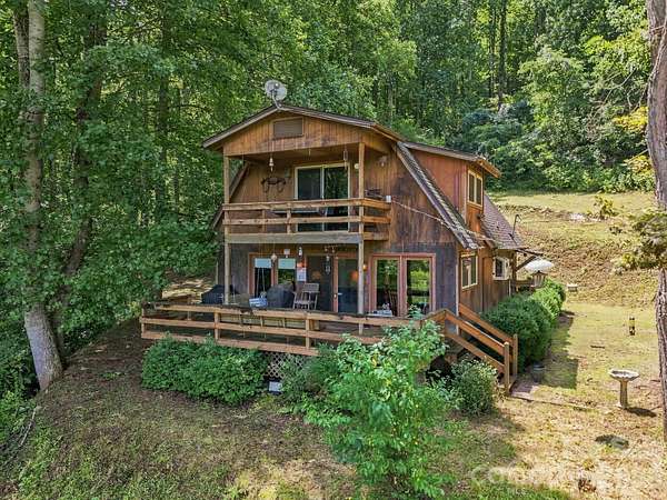 15.7 Acres of Land with Home for Sale in Cullowhee, North Carolina