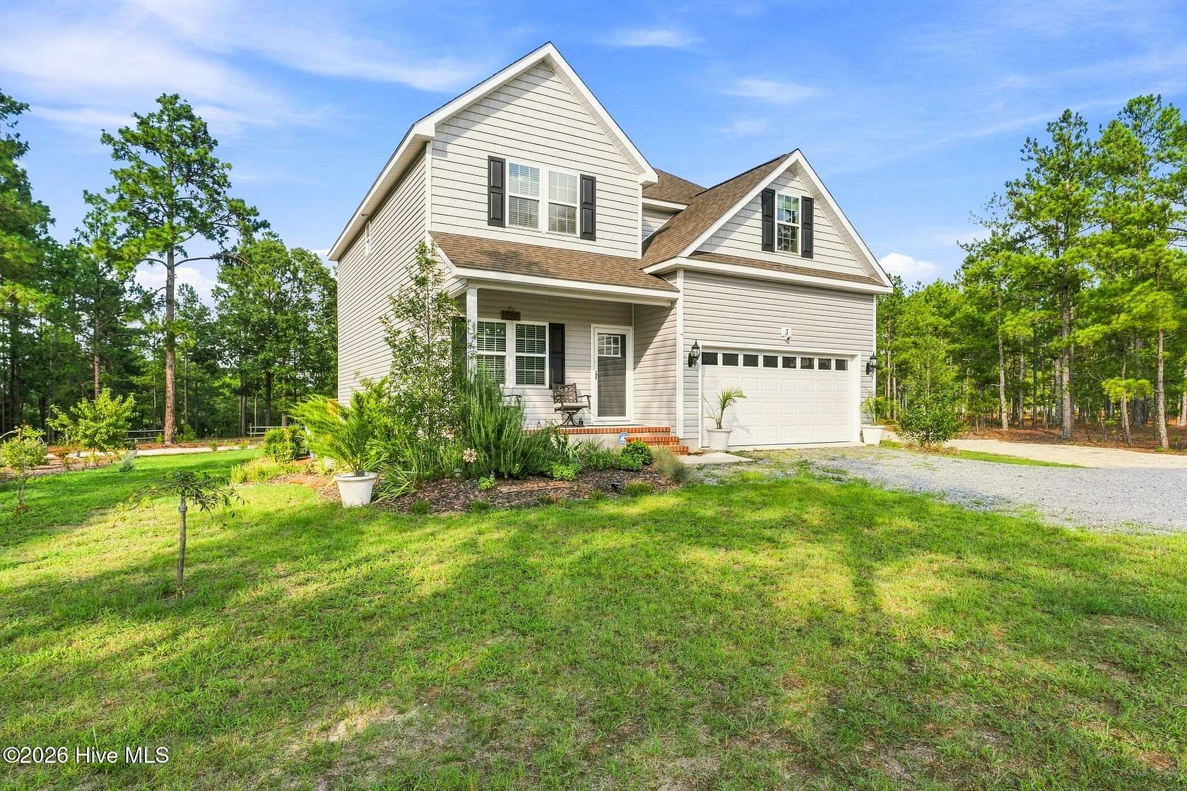 3.22 Acres of Land with Home for Sale in Jackson Springs, North Carolina