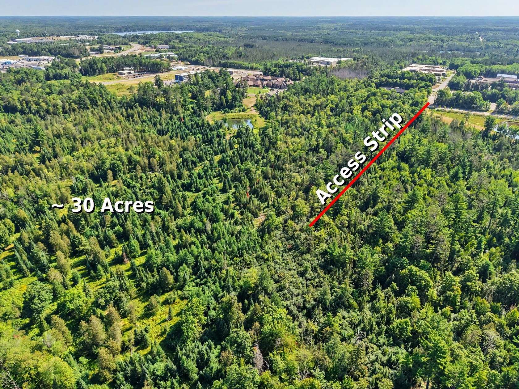 30.1 Acres of Recreational & Residential Land for Sale in Rhinelander, Wisconsin