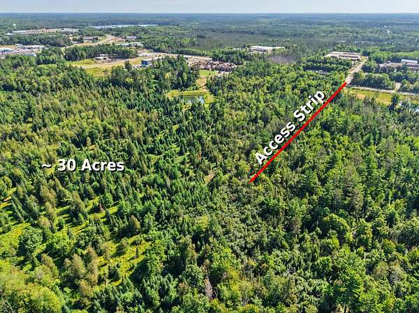 30.1 Acres of Recreational & Residential Land for Sale in Rhinelander, Wisconsin