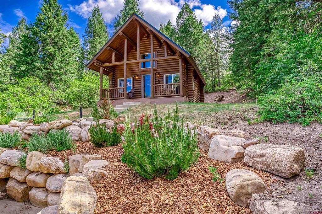 35 Acres of Recreational Land with Home for Sale in Pagosa Springs, Colorado