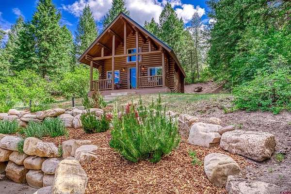 35 Acres of Recreational Land with Home for Sale in Pagosa Springs, Colorado