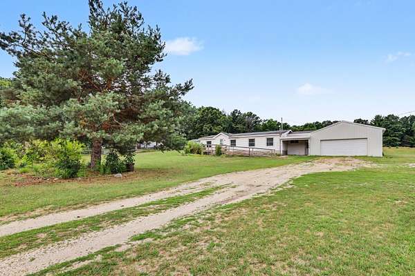 3 Acres of Land with Home for Sale in Greenville, Michigan