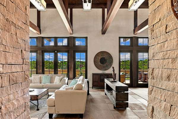 3.1 Acres of Land with Home for Sale in Santa Fe, New Mexico