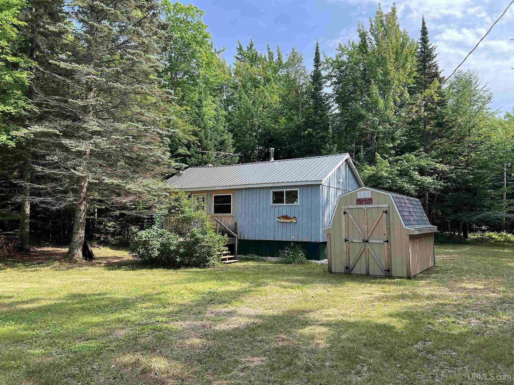 1.56 Acres of Land with Home for Sale in Grand Marais, Michigan