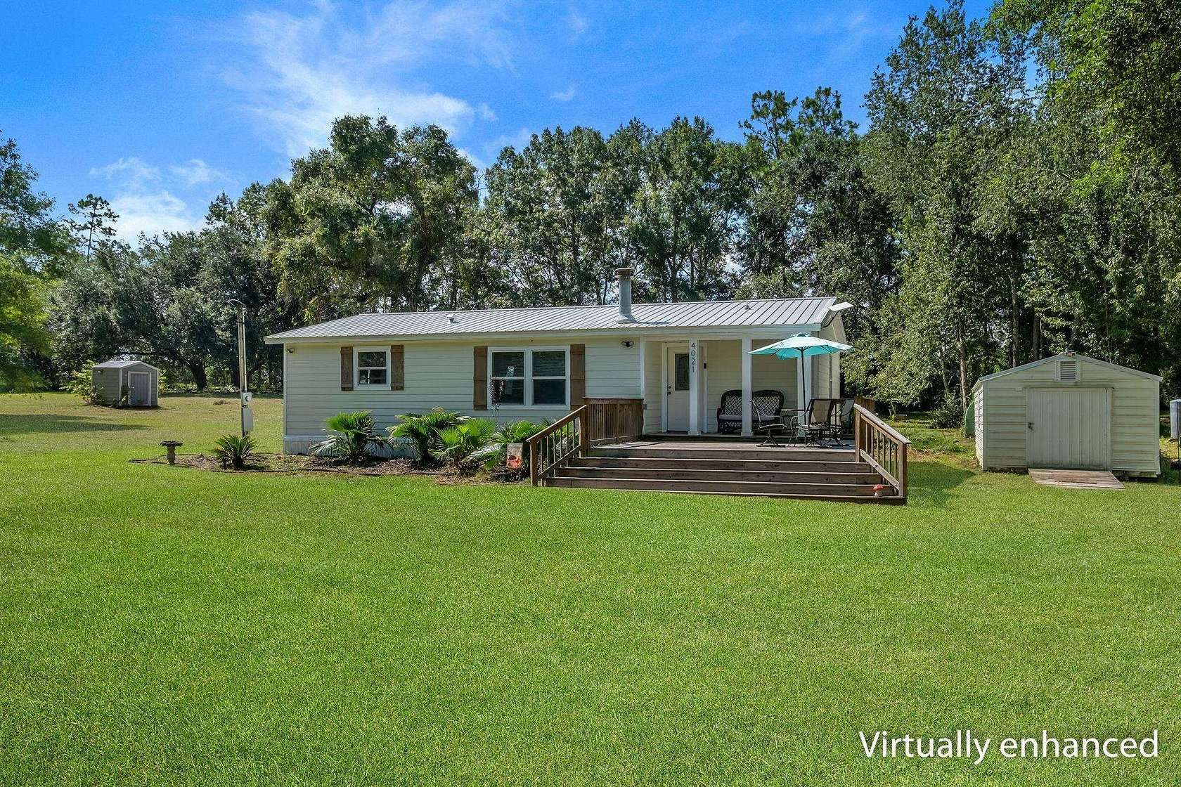 2.5 Acres of Land with Home for Sale in Tallahassee, Florida