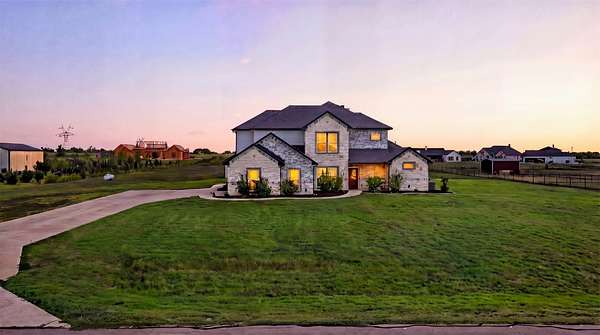 2 Acres of Land with Home for Sale in Krum, Texas