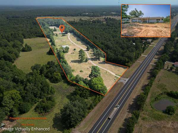 17.2 Acres of Land with Home for Sale in Henderson, Texas