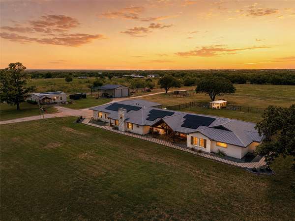 25 Acres of Land with Home for Sale in Whitney, Texas