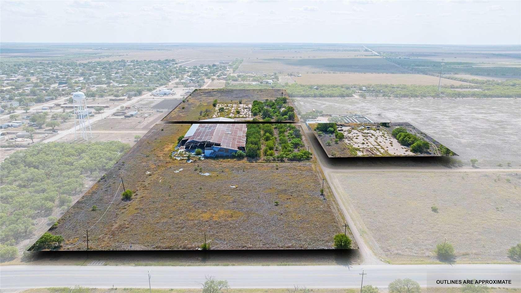 11.2 Acres of Mixed-Use Land for Sale in Hamlin, Texas