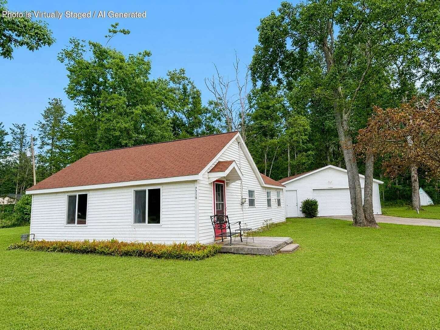 8.73 Acres of Land with Home for Sale in Johannesburg, Michigan
