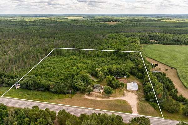 10 Acres of Land with Home for Sale in Menahga, Minnesota