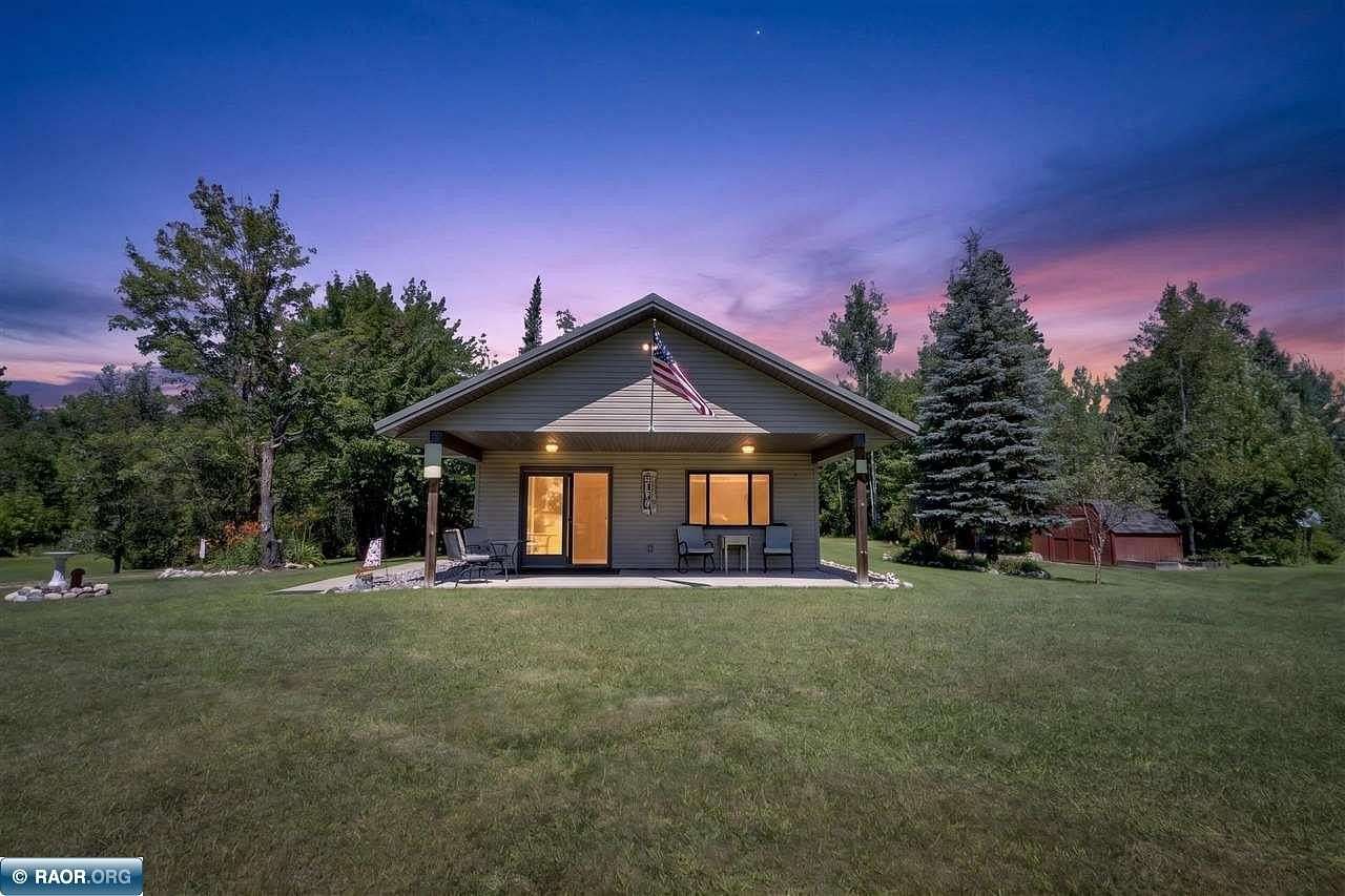58.2 Acres of Recreational Land with Home for Sale in Floodwood, Minnesota