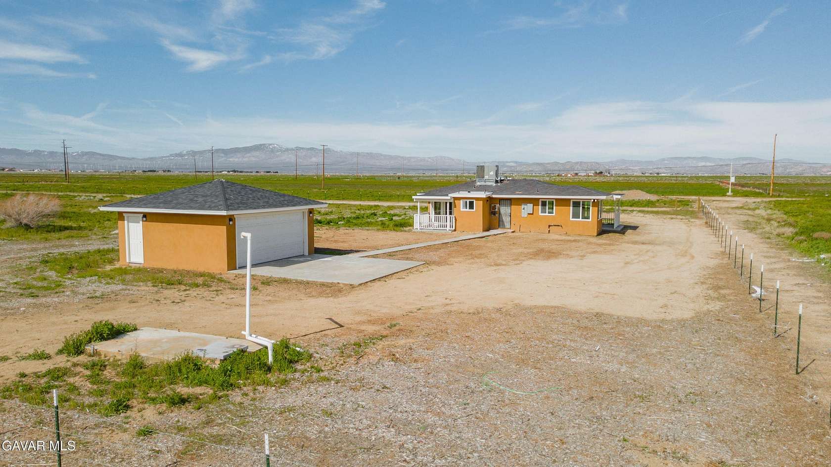 3.83 Acres of Land with Home for Sale in Lancaster, California