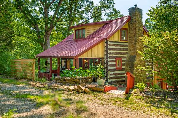 11.1 Acres of Land with Home for Sale in Nashville, Indiana