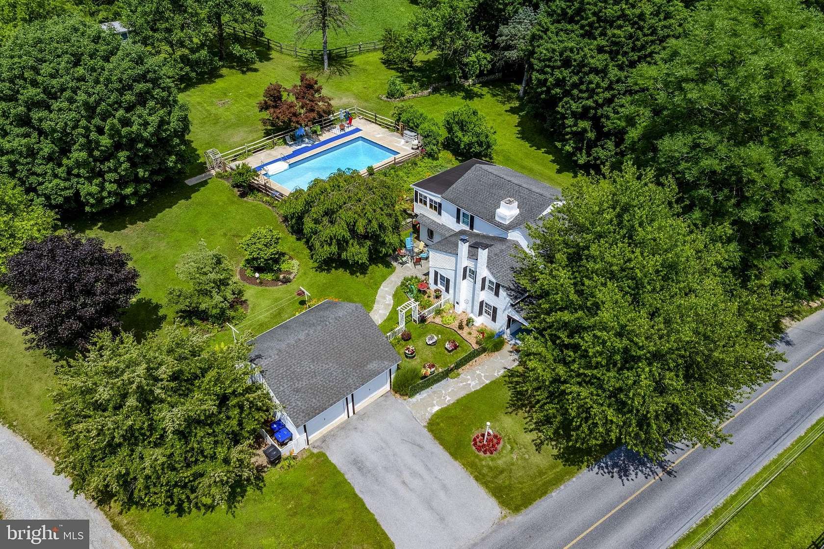 2.5 Acres of Land with Home for Auction in Honey Brook, Pennsylvania