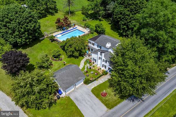 2.5 Acres of Land with Home for Auction in Honey Brook, Pennsylvania