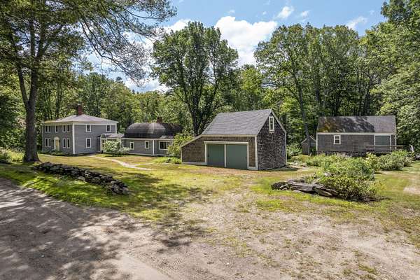 7.16 Acres of Land with Home for Sale in Edgecomb, Maine