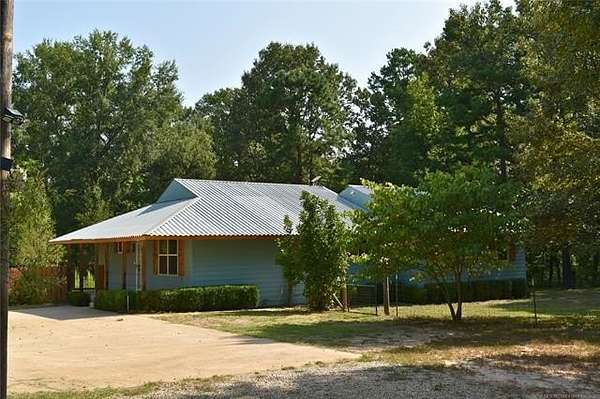 10.5 Acres of Land with Home for Sale in Antlers, Oklahoma