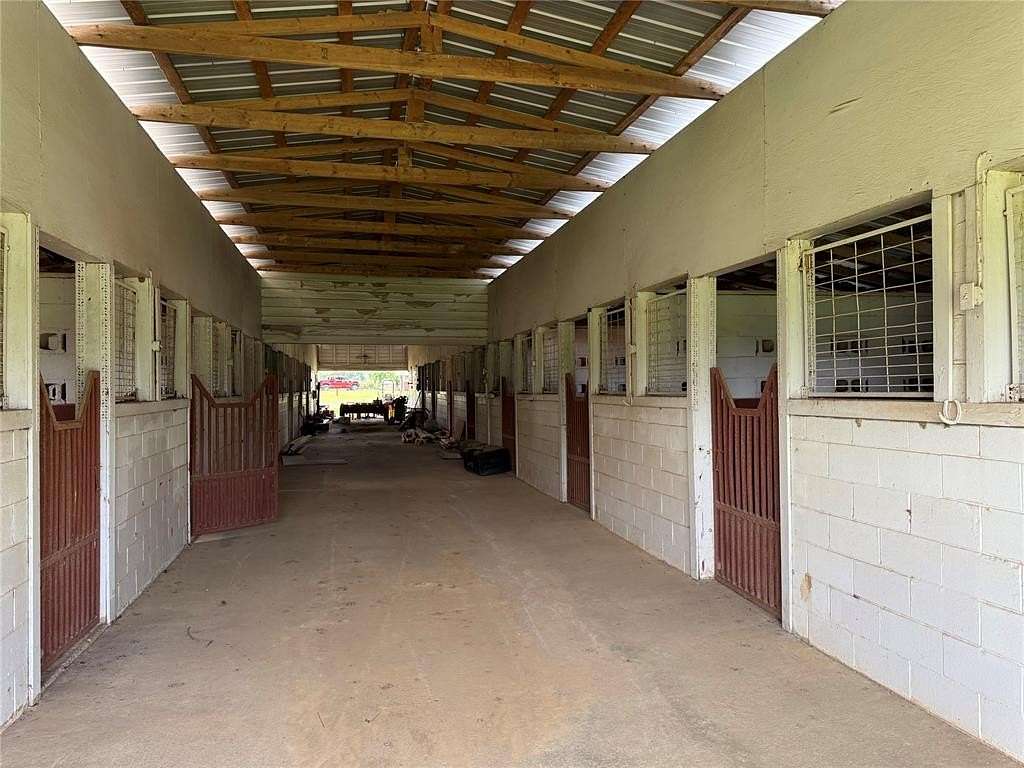 35 Acres of Agricultural Land with Home for Sale in Muldrow, Oklahoma