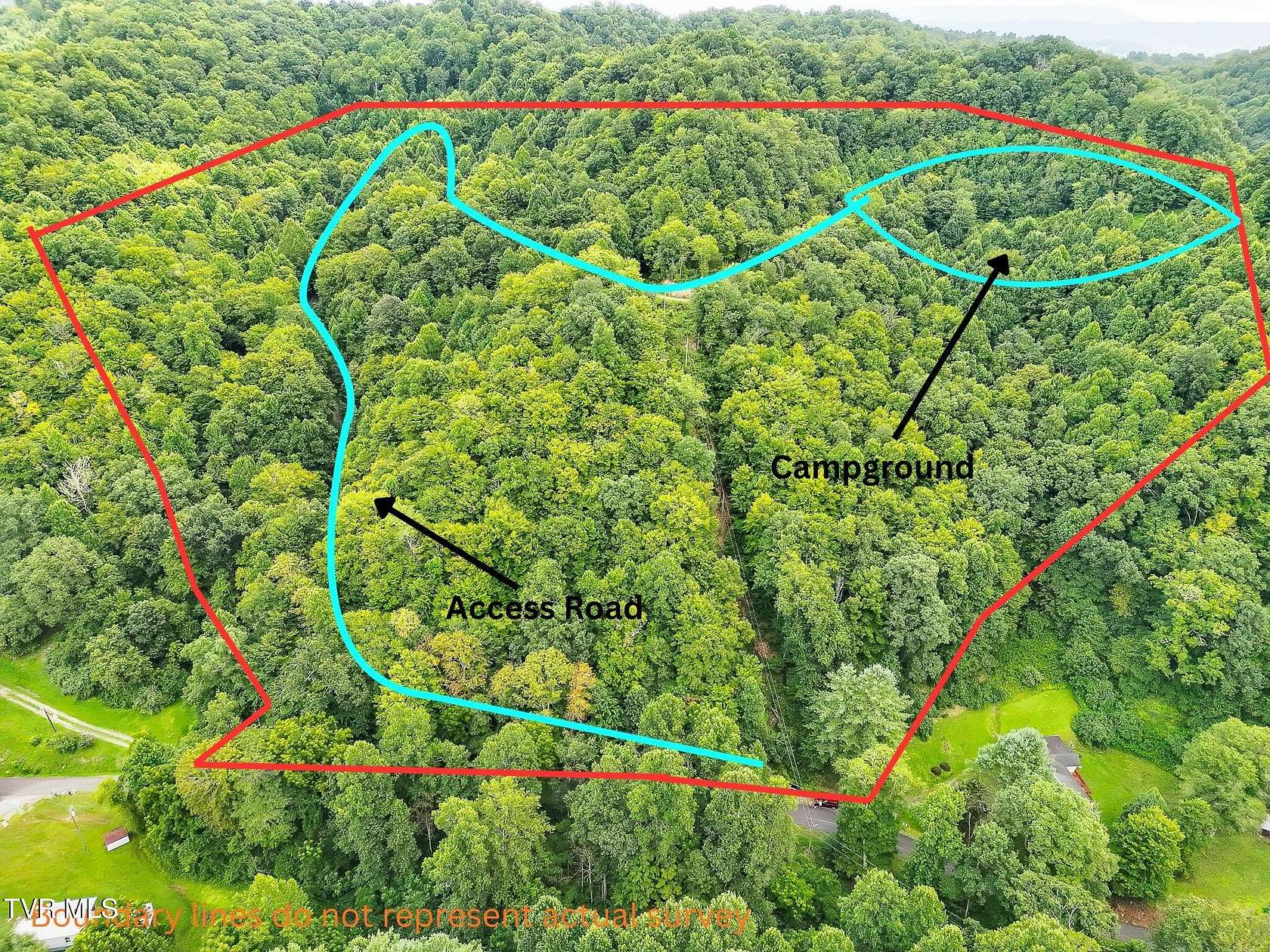 28 Acres of Recreational Land for Sale in St. Paul, Virginia