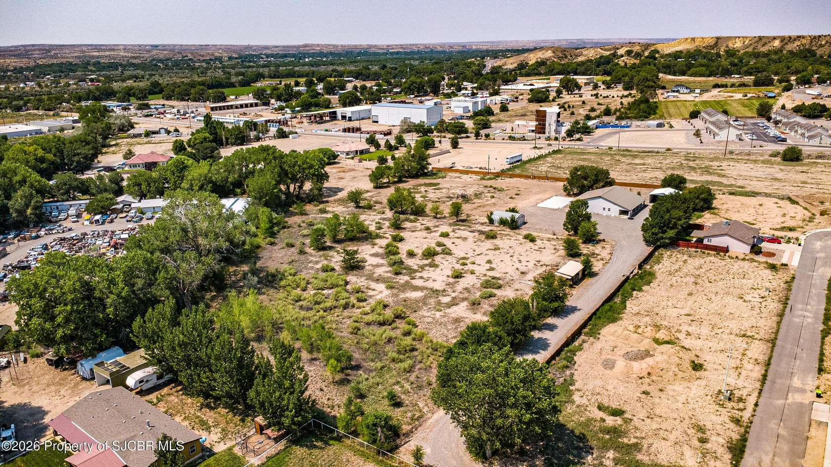5 Acres of Land with Home for Sale in Bloomfield, New Mexico