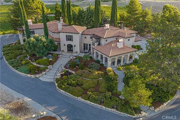 11.3 Acres of Land with Home for Sale in Paso Robles, California