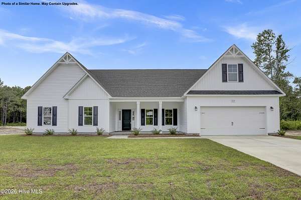 7.2 Acres of Land with Home for Sale in Richlands, North Carolina