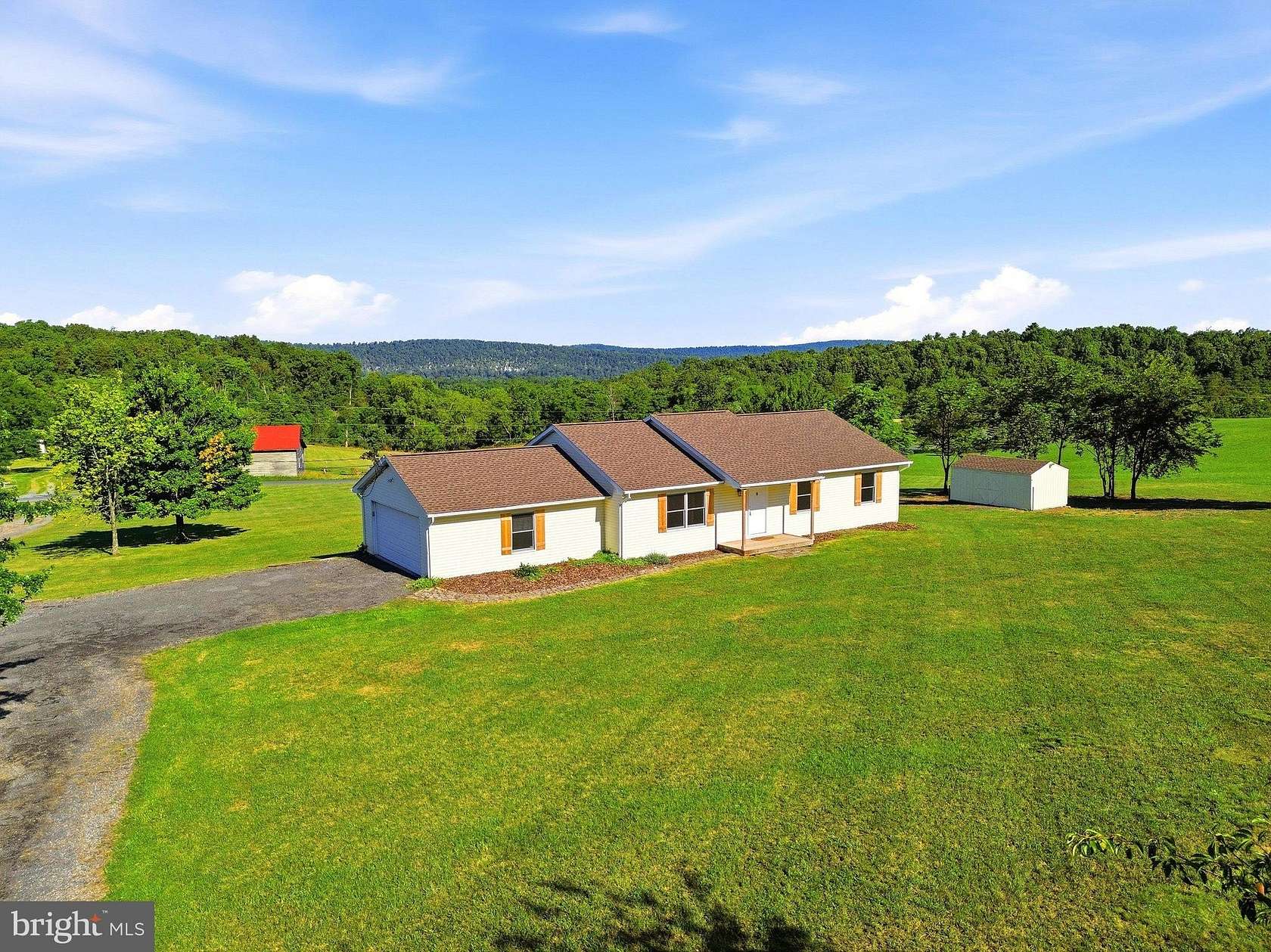 2.27 Acres of Land with Home for Sale in Capon Bridge, West Virginia