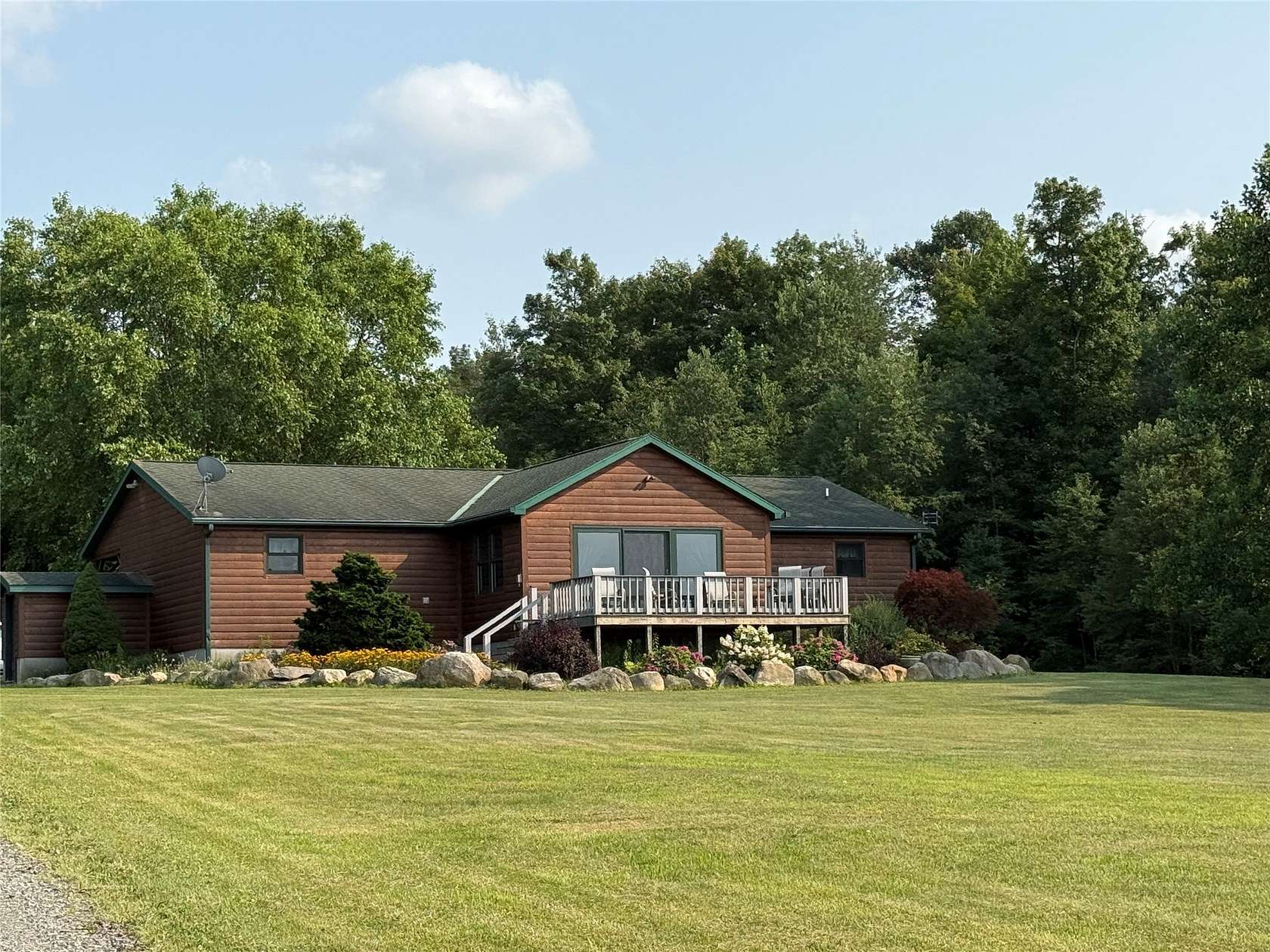 10 Acres of Recreational Land with Home for Sale in Ripley, New York
