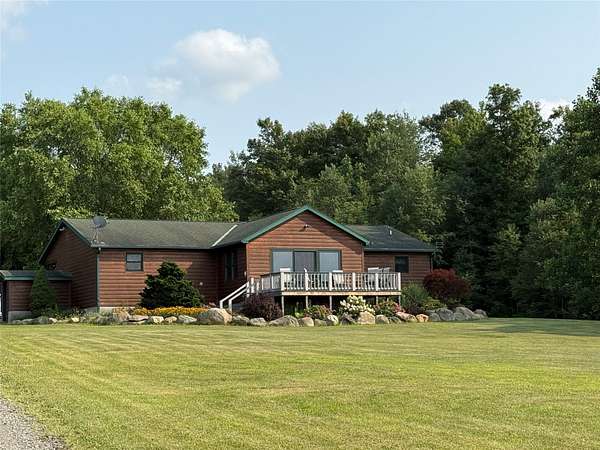 10 Acres of Recreational Land with Home for Sale in Ripley, New York