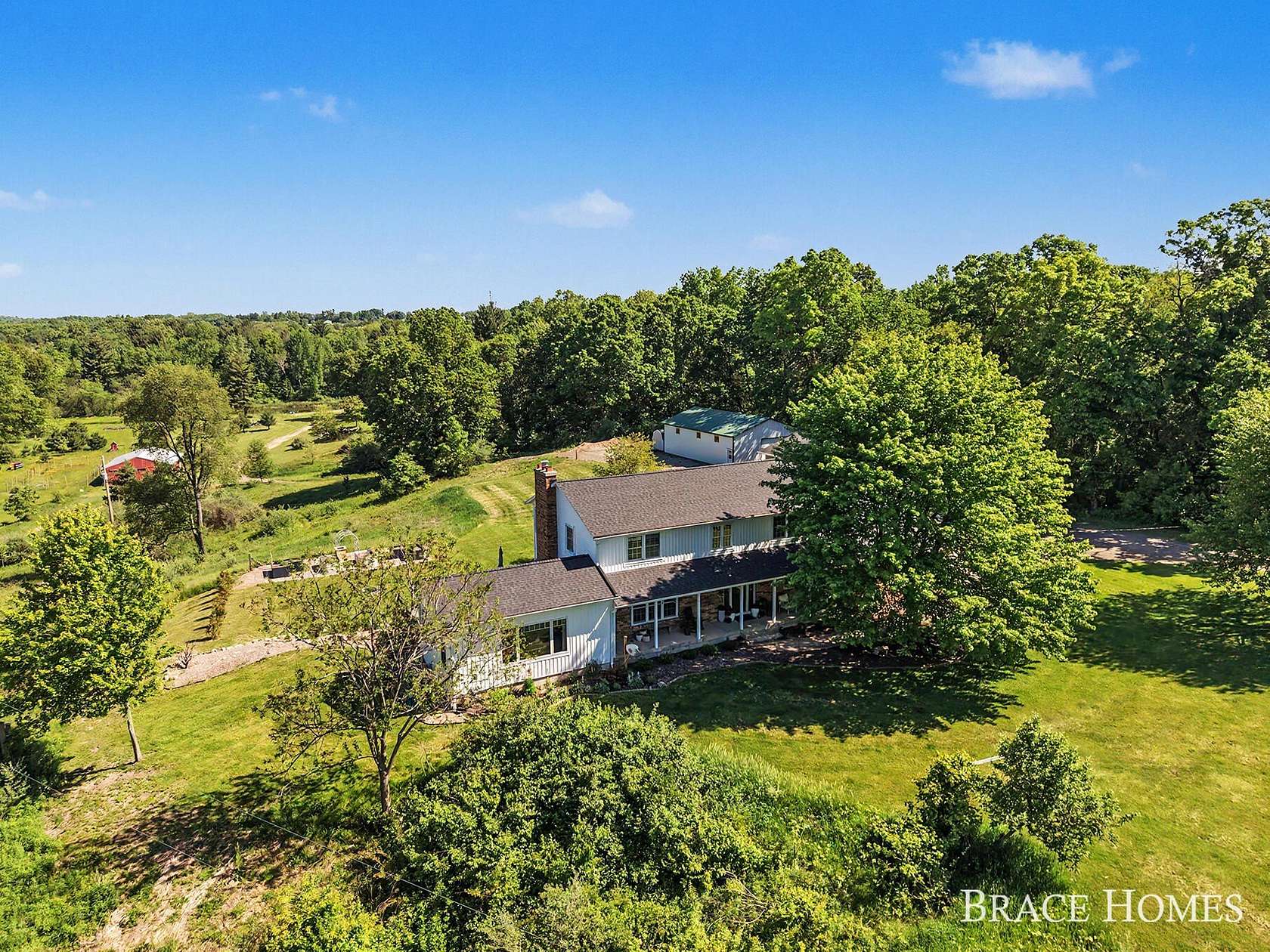 4.15 Acres of Land with Home for Sale in Rockford, Michigan
