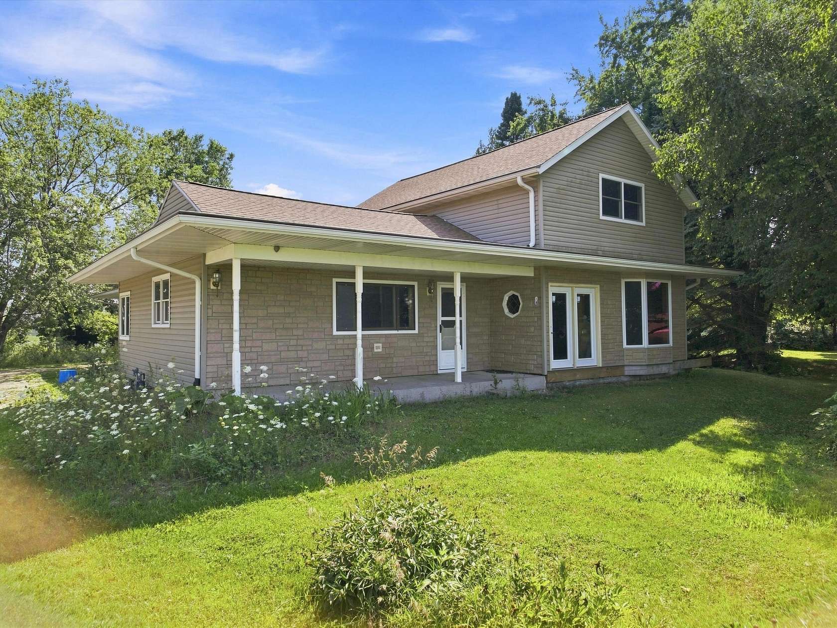 3.1 Acres of Land with Home for Sale in Newton, Wisconsin