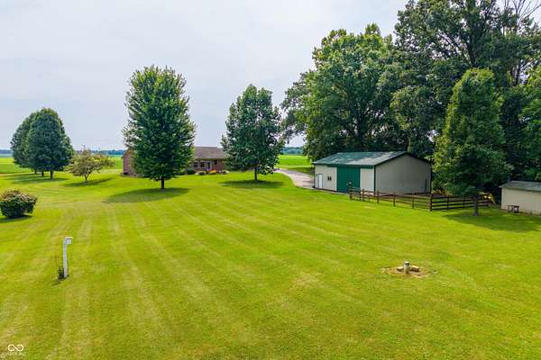 7.73 Acres of Land with Home for Sale in Morgantown, Indiana