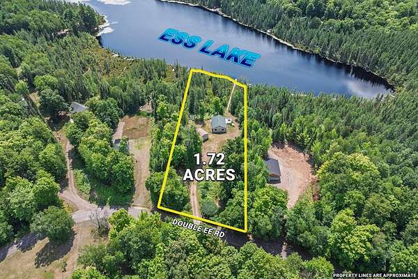 1.86 Acres of Land with Home for Sale in Park Falls, Wisconsin