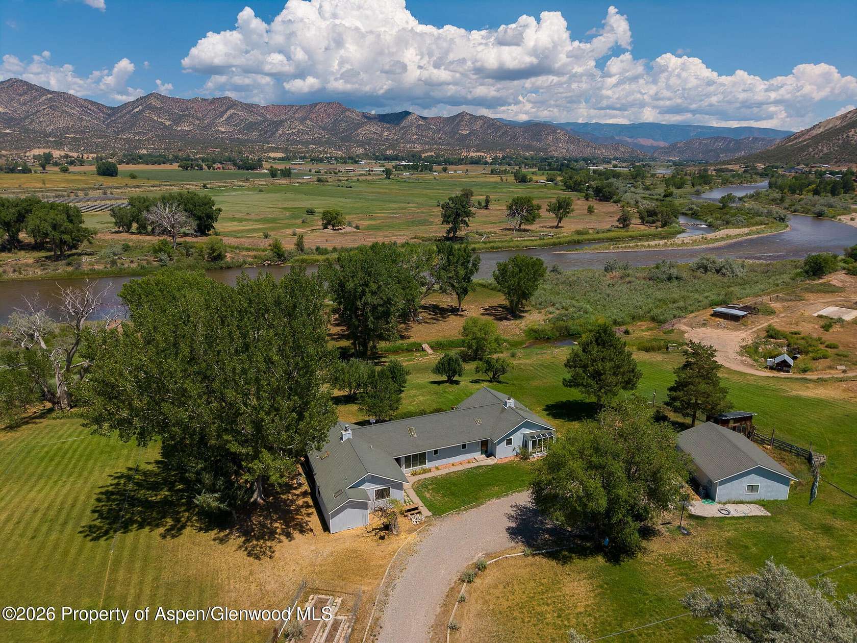 6.44 Acres of Land with Home for Sale in New Castle, Colorado