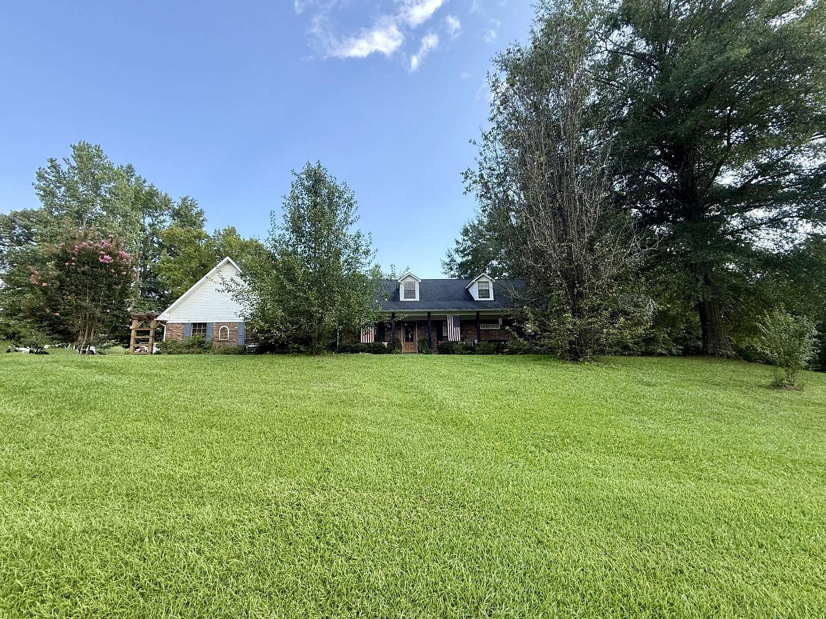 5.53 Acres of Land with Home for Sale in Pontotoc, Mississippi