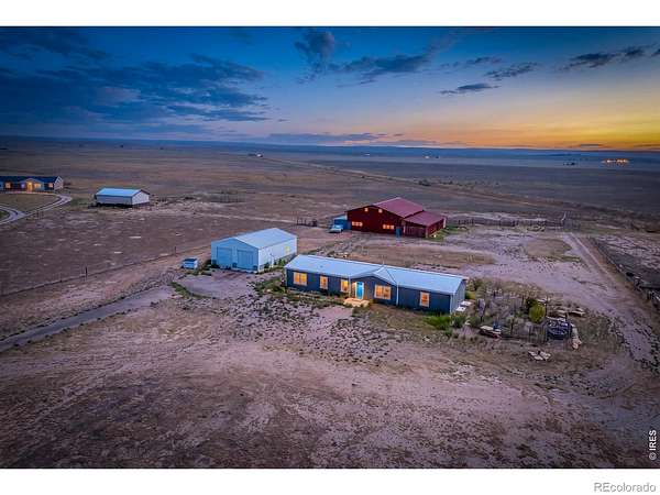 10 Acres of Land with Home for Sale in Nunn, Colorado